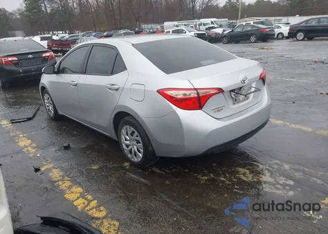 2018 Toyota Corolla Le из США, поврежденный, VIN 5YFBURHE6JP783673